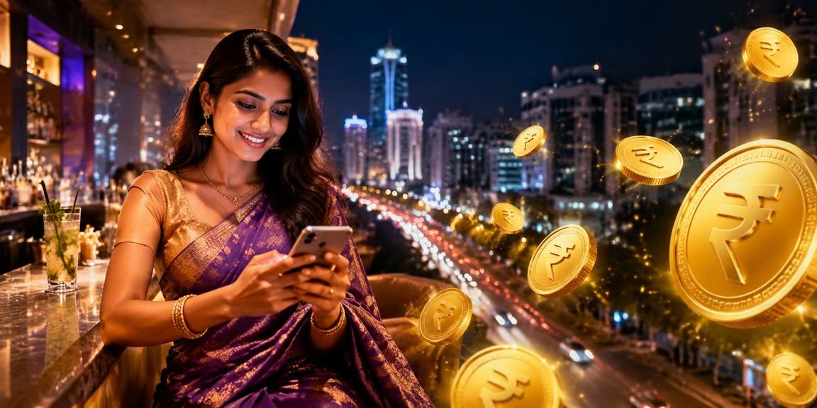 Bangalore player receiving cashback bonus for slots games on mobile