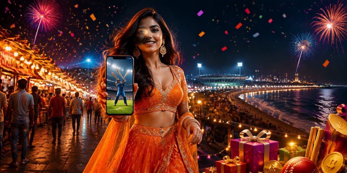 Evening cricket betting in Chennai’s vibrant night market with mobile phone