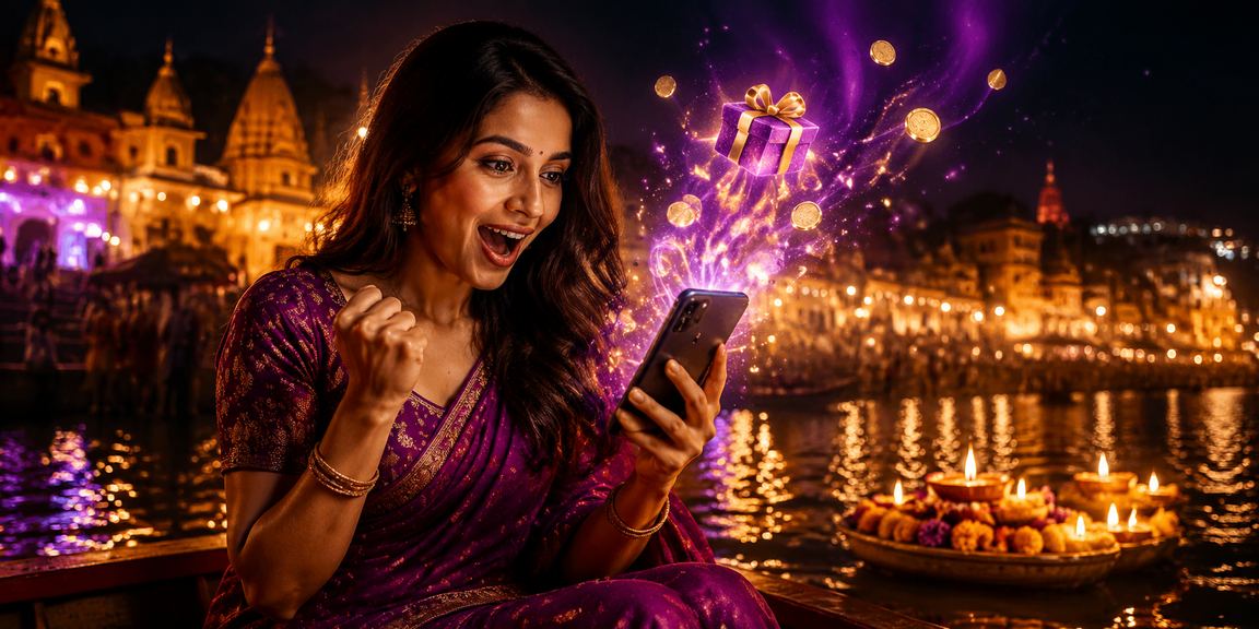 Varanasi ghat cricket betting digital interface